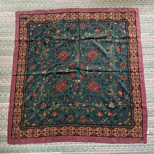 100% silk scarf Miray vintage